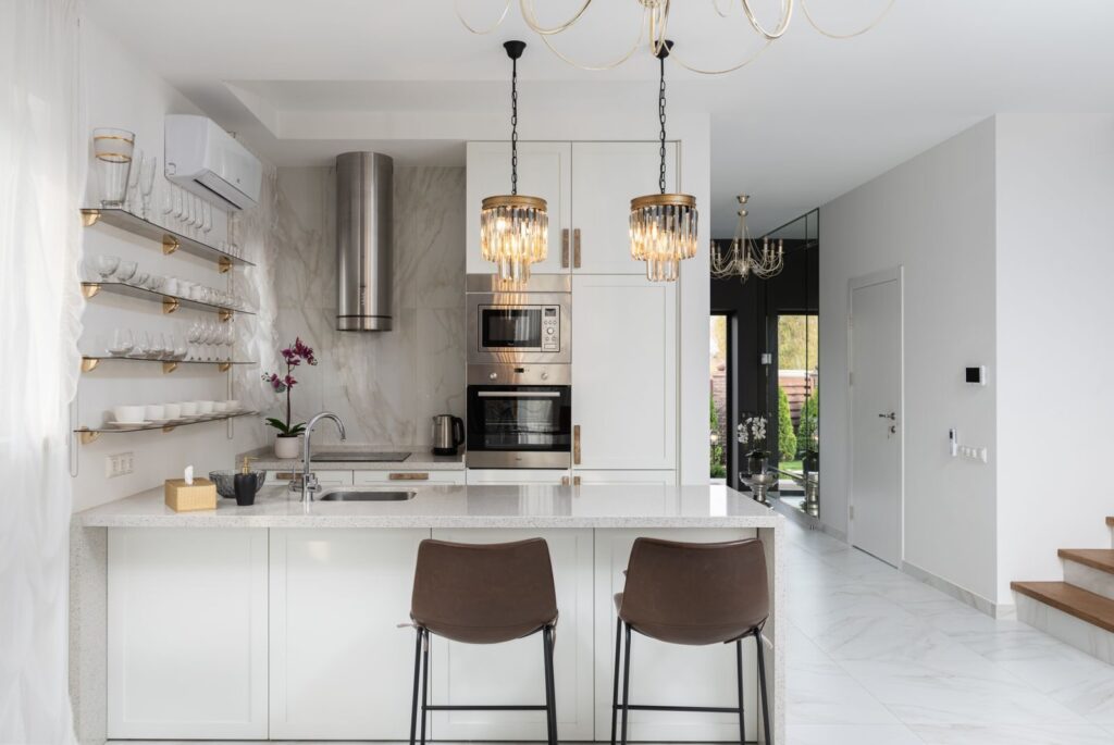 Kitchen Island Installation